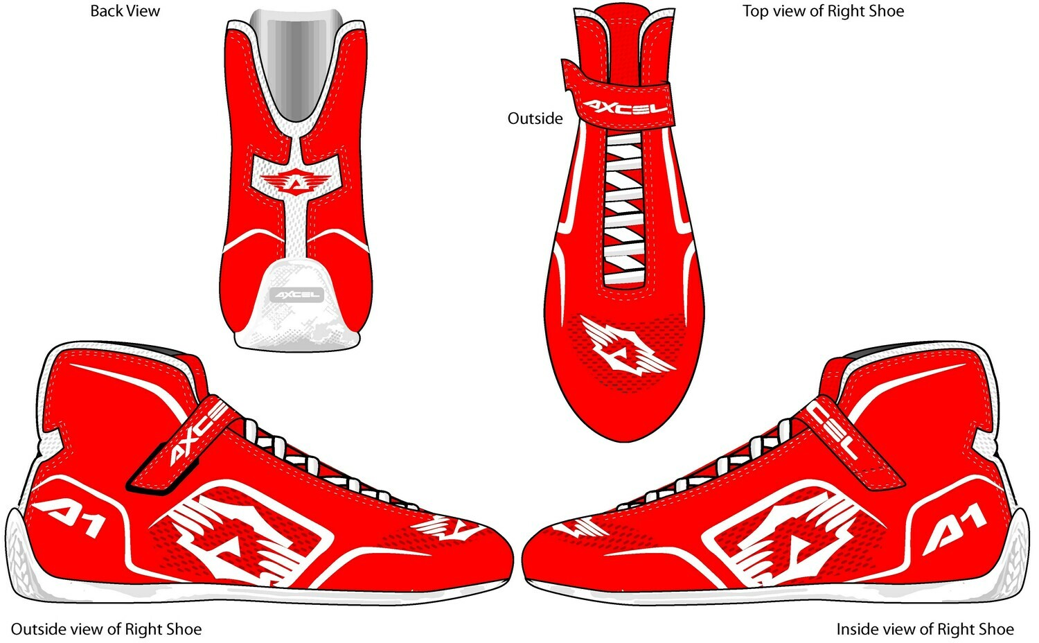 Axcel A1 High Top Shoes