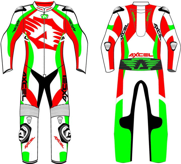 Axcel Logo Motorcycle Suit