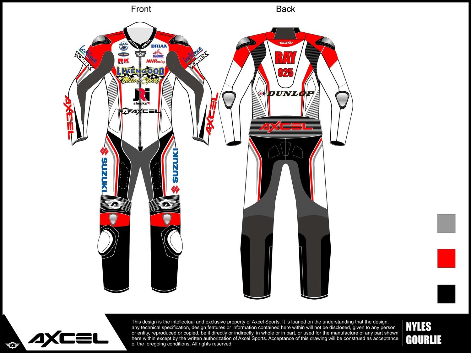 Custom Motorcycle Racing Suits