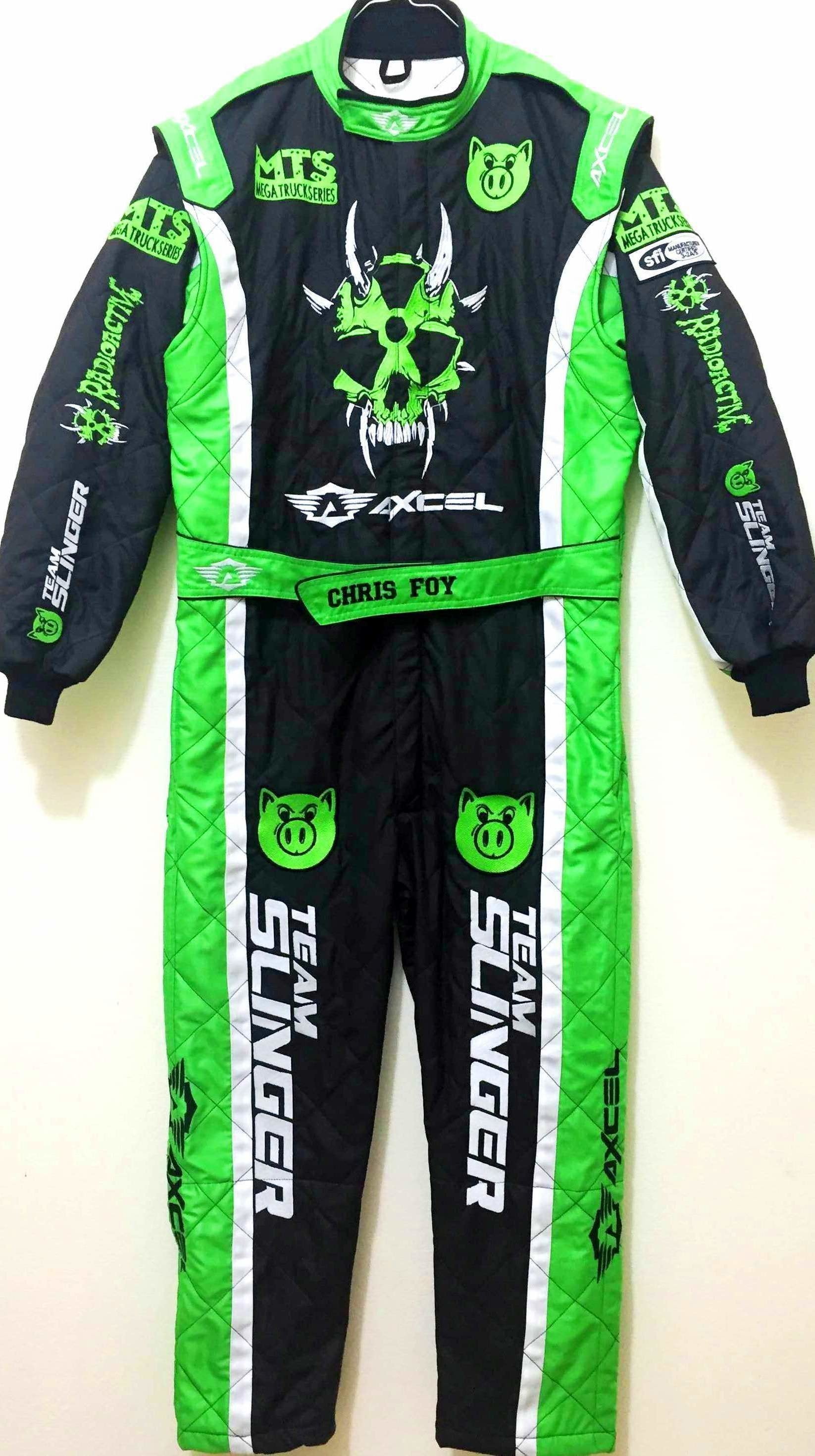 Custom Auto Racing Suits ( Buy 1 Get 1 Custom Suit FREE Sponsorship Deal )