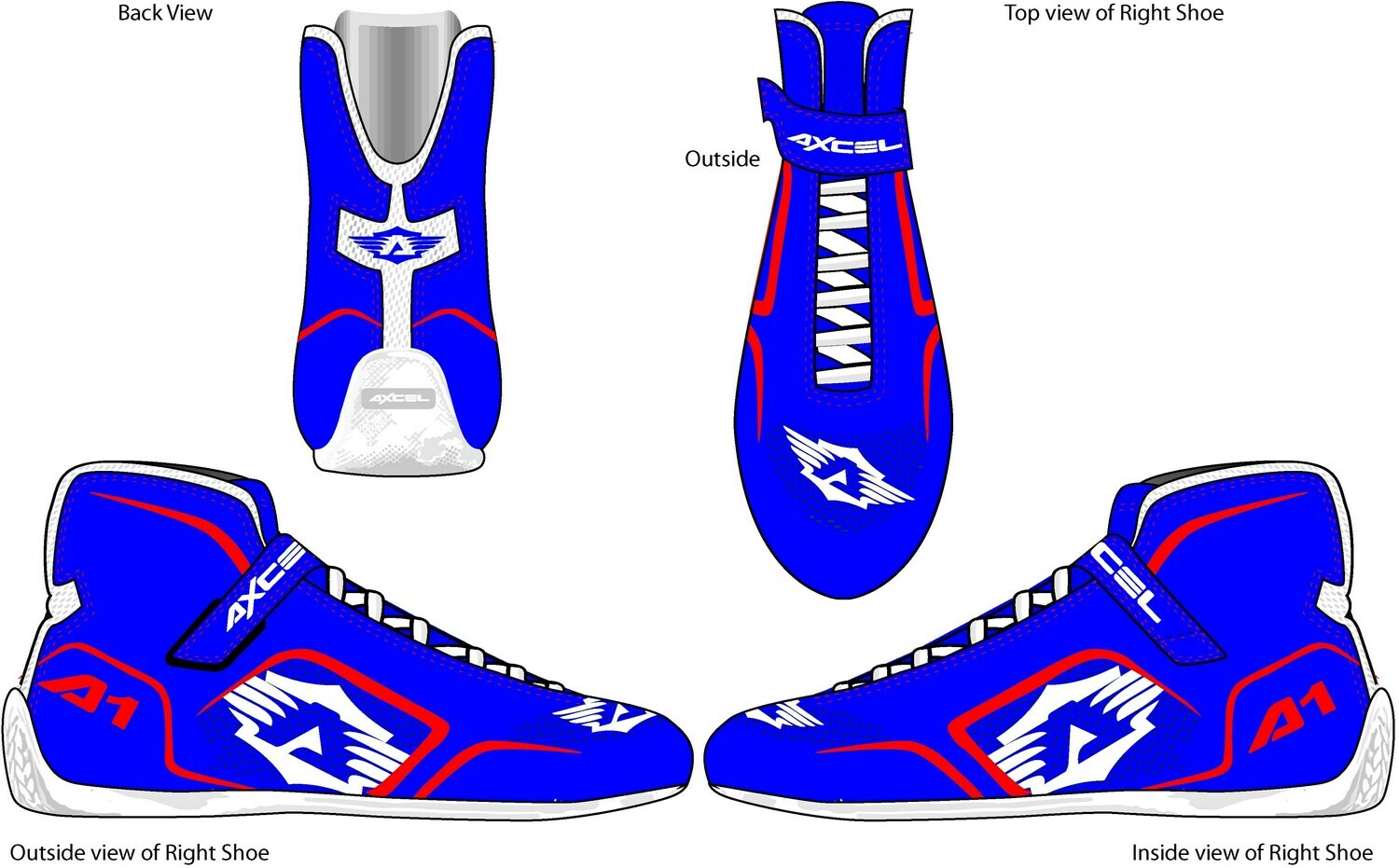 Axcel A1 High Top Shoes