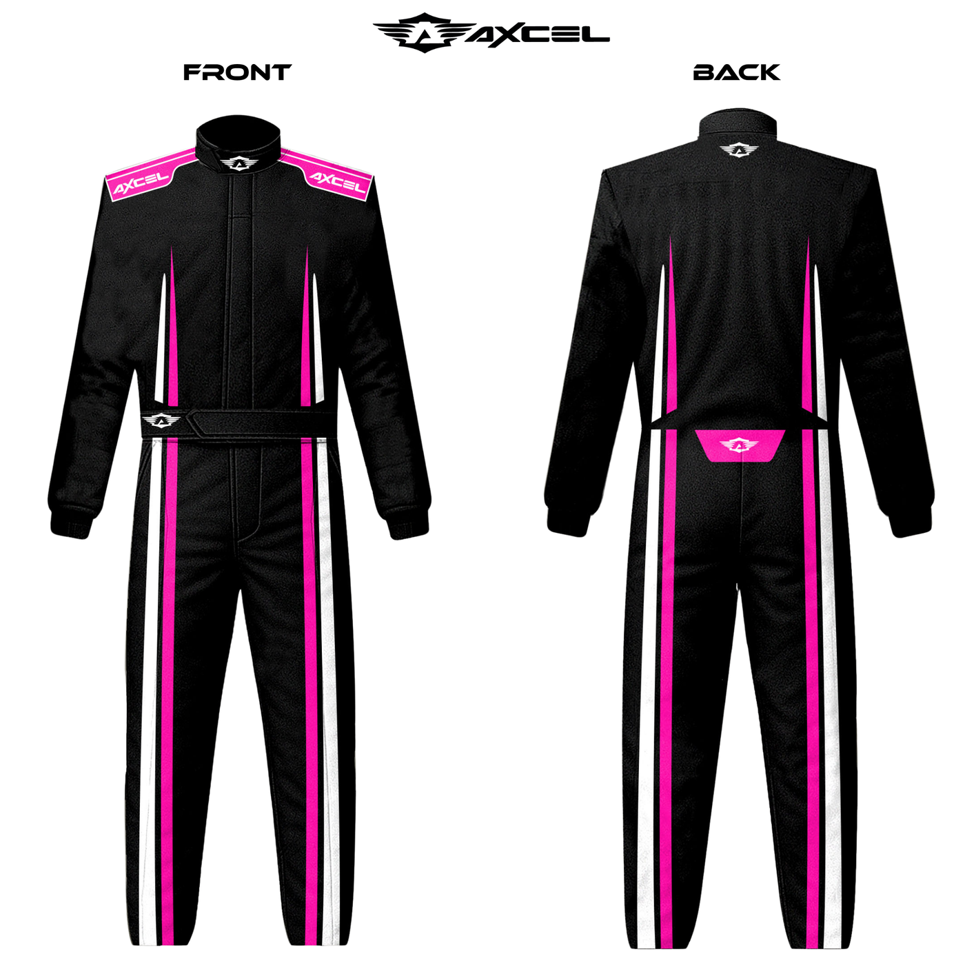 Axcel Rayas CIK Karting Suit – Bold Striping & Lightweight Fit Axcel Rayas CIK Karting Suit – Bold Striping & Lightweight Fit