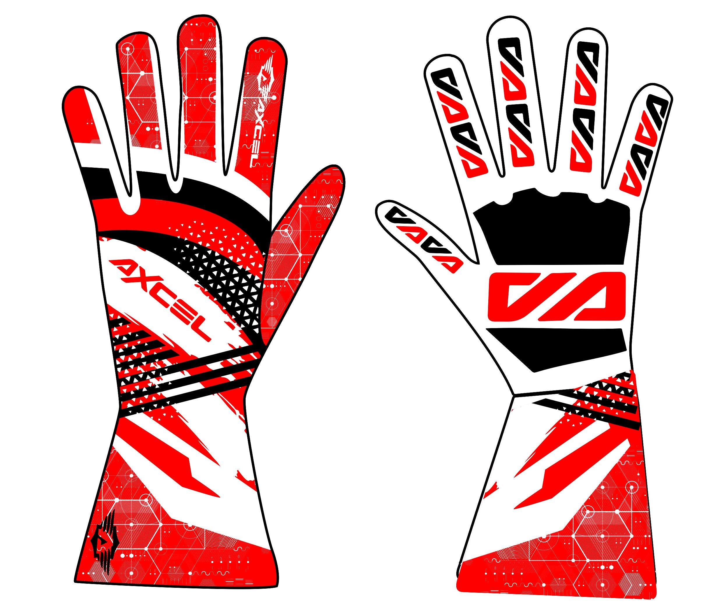 CIK Hemesphire Gloves RWB
