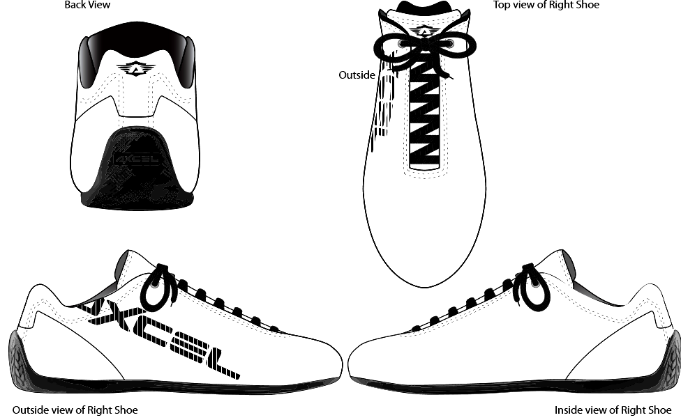 Axcel Ergo Low Cut Shoes