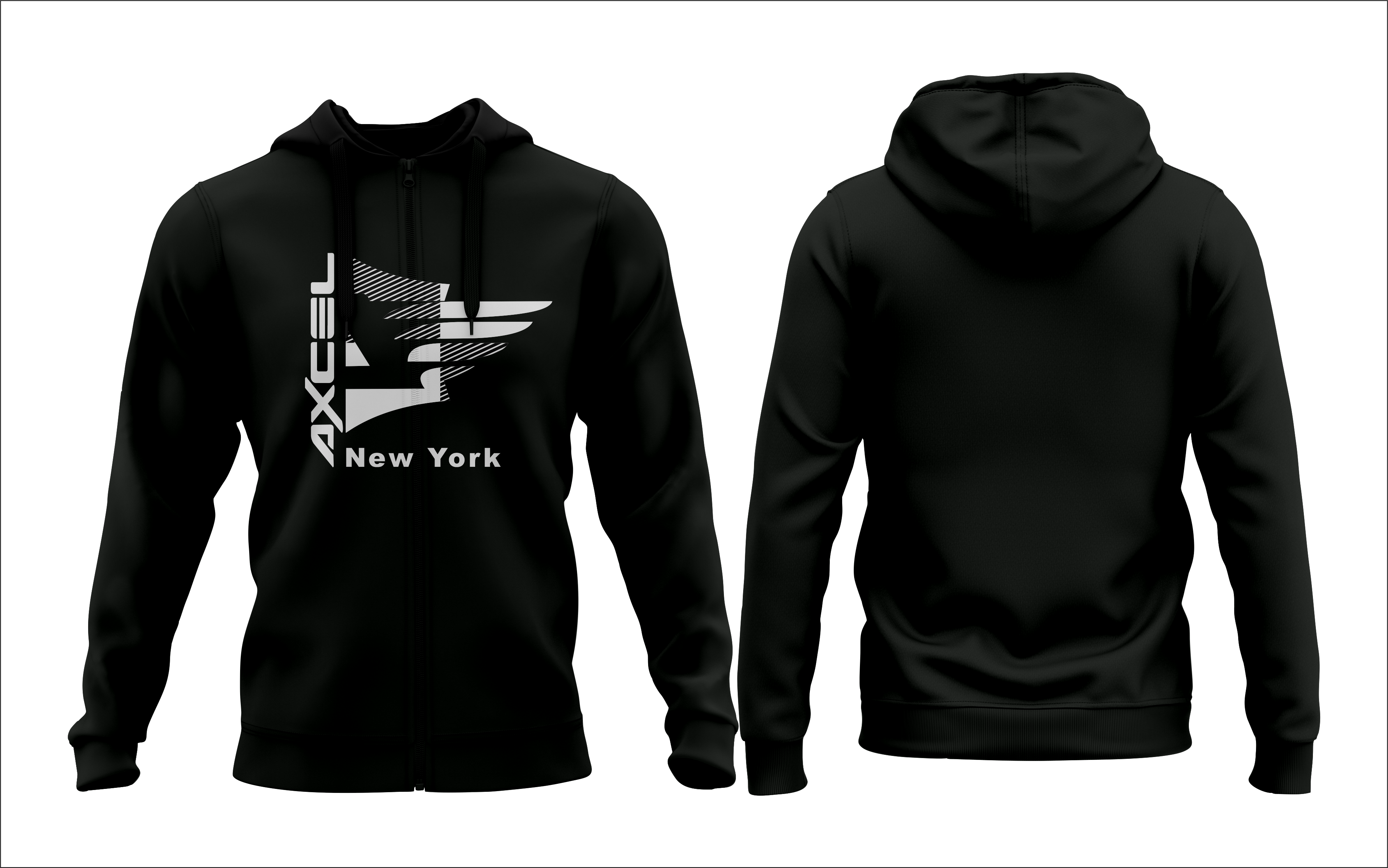 Axcel NY Half Wing Hoody HFGB