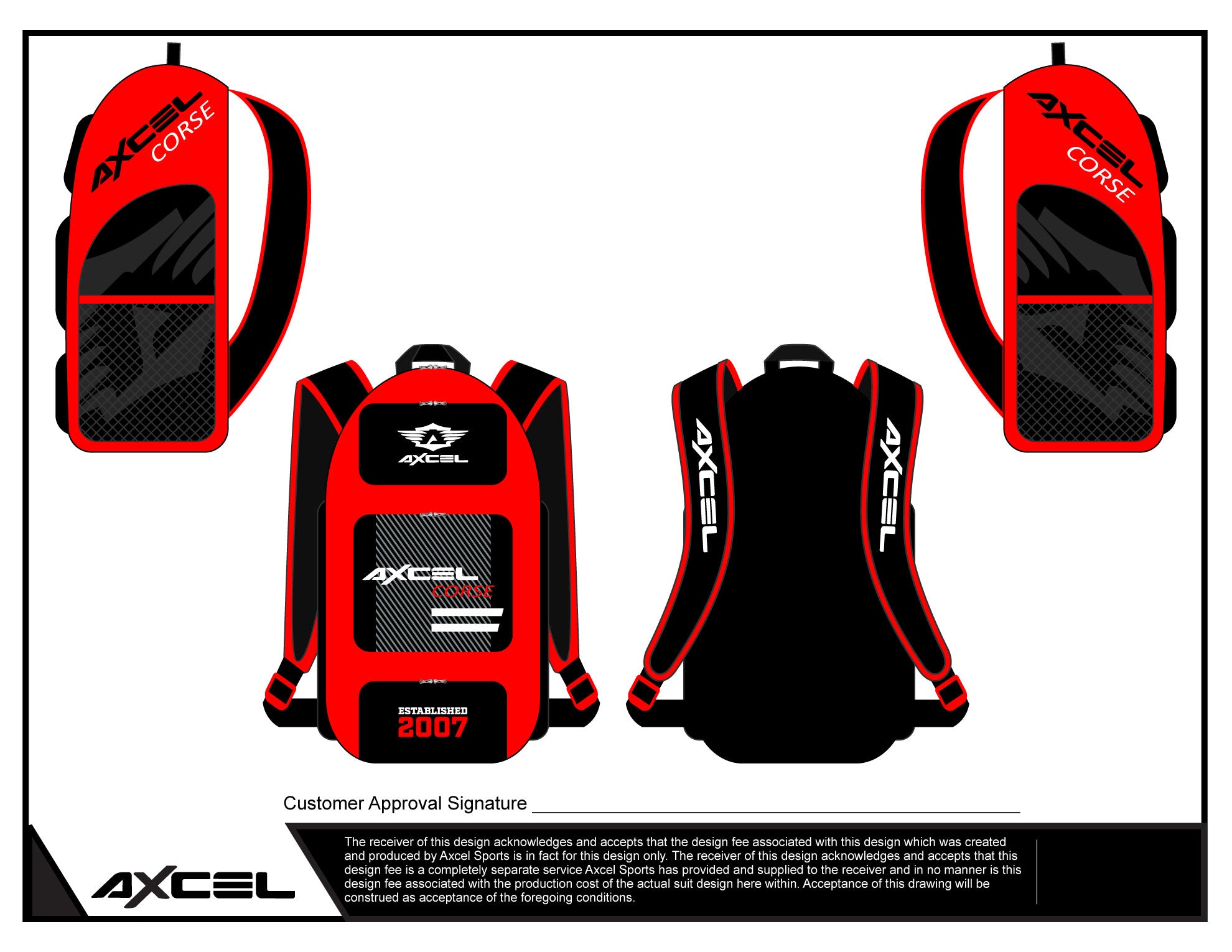 Axcel Corse Backpack WGB