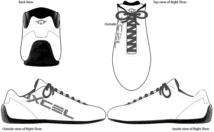 Axcel Ergo Low Cut Shoes