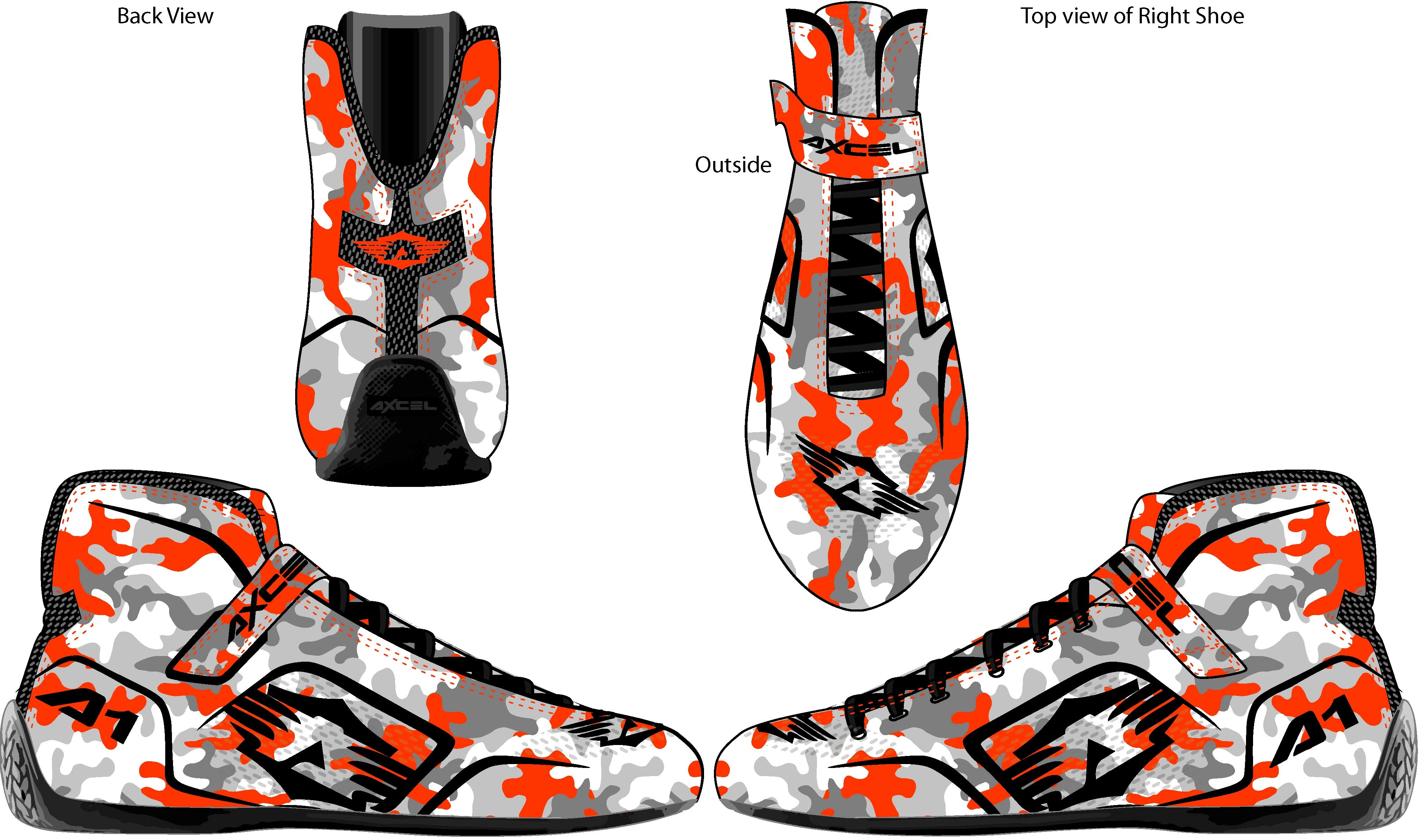 Axcel A1 High Top Shoes