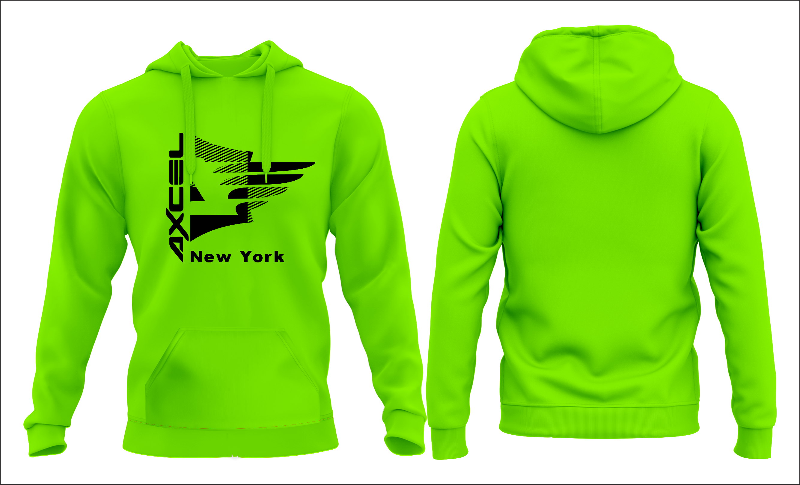 Axcel NY Half Wing Hoody HFGB