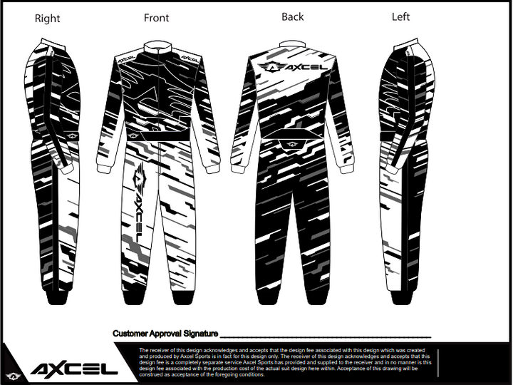 CIK Axcel Torino Suit BWG