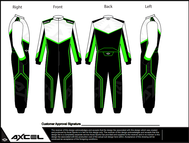 CIK Axcel AX5 Suit WBFG