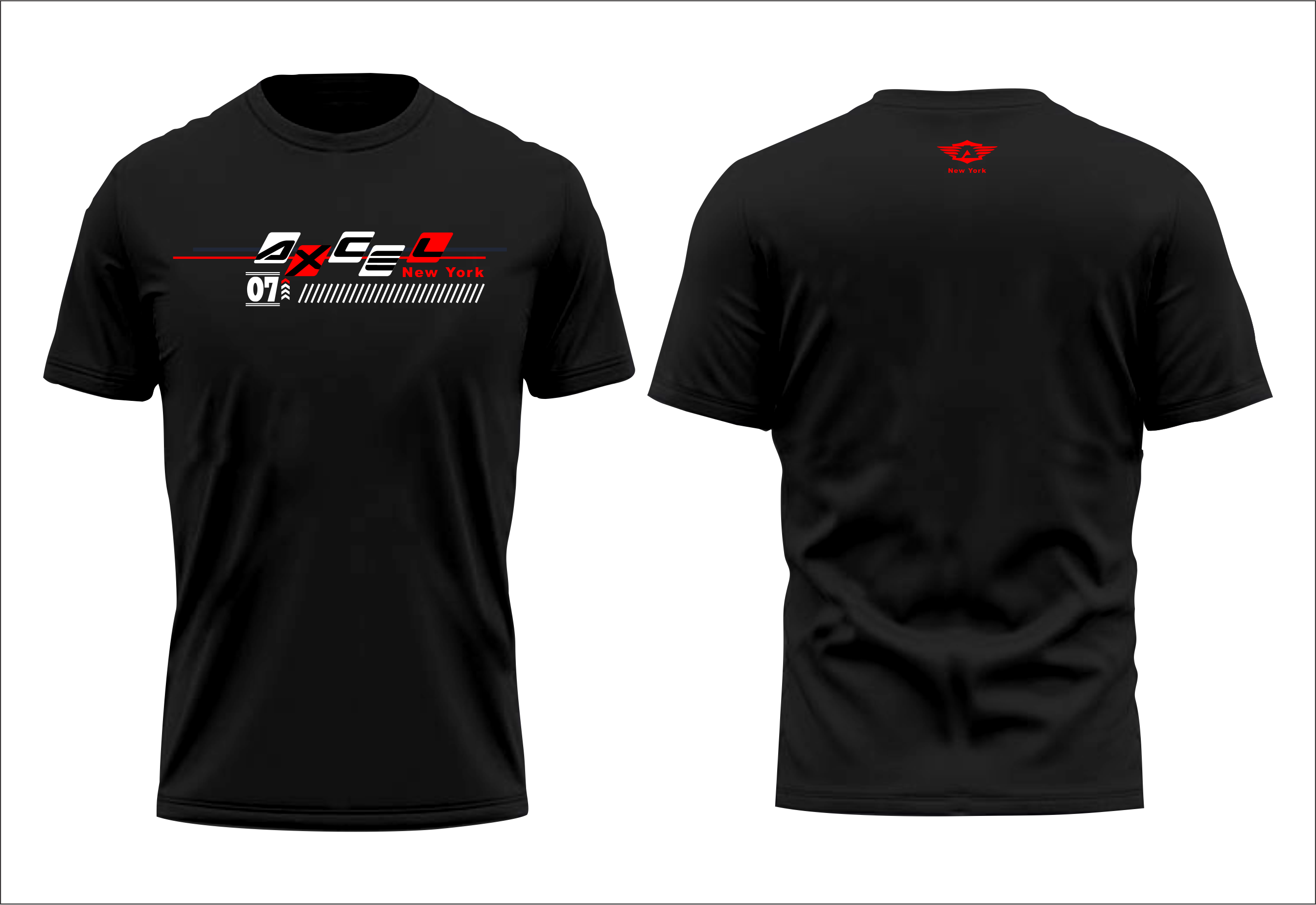 Axcel Center Line T Shirt TWRB