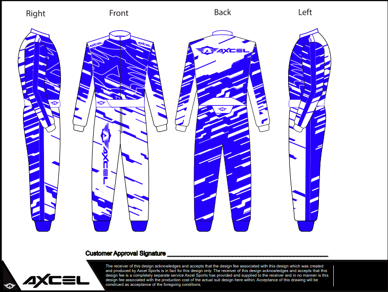 CIK Axcel Torino Suit BW2