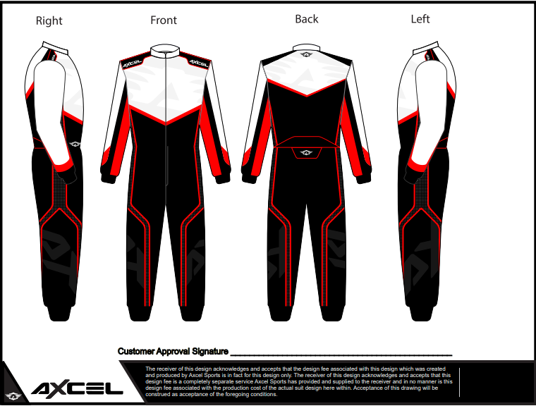 CIK Axcel AX5 Suit WBR