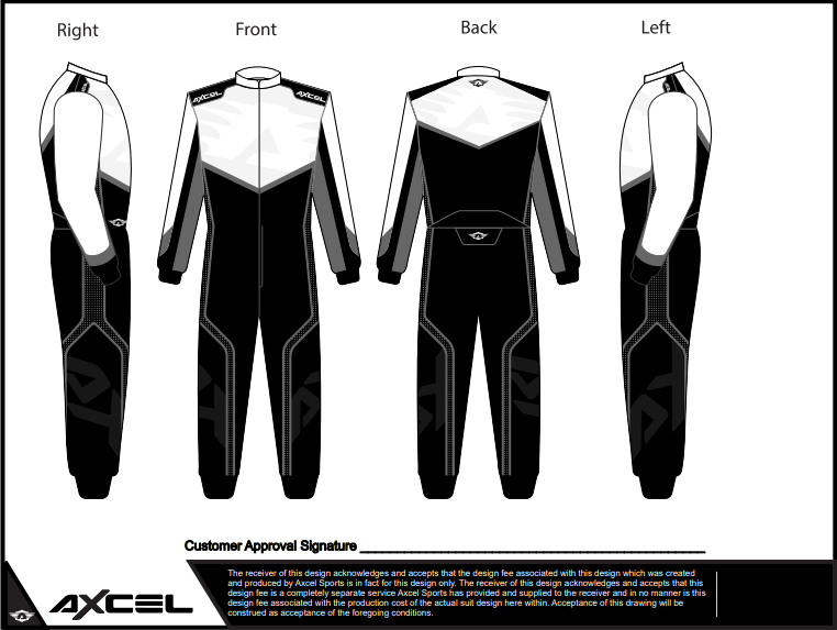 CIK Axcel AX5 Suit WBG