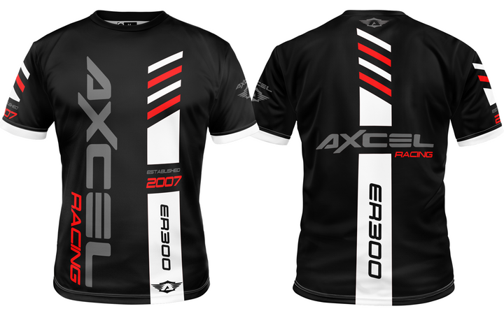 Axcel Racing ER300 Tee Shirt BWR
