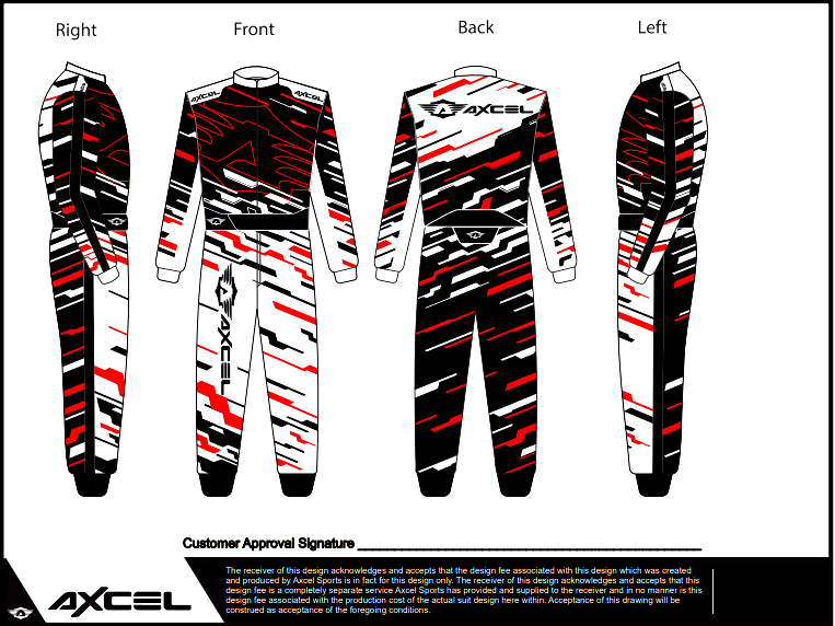 CIK Axcel Torino Suit BWR