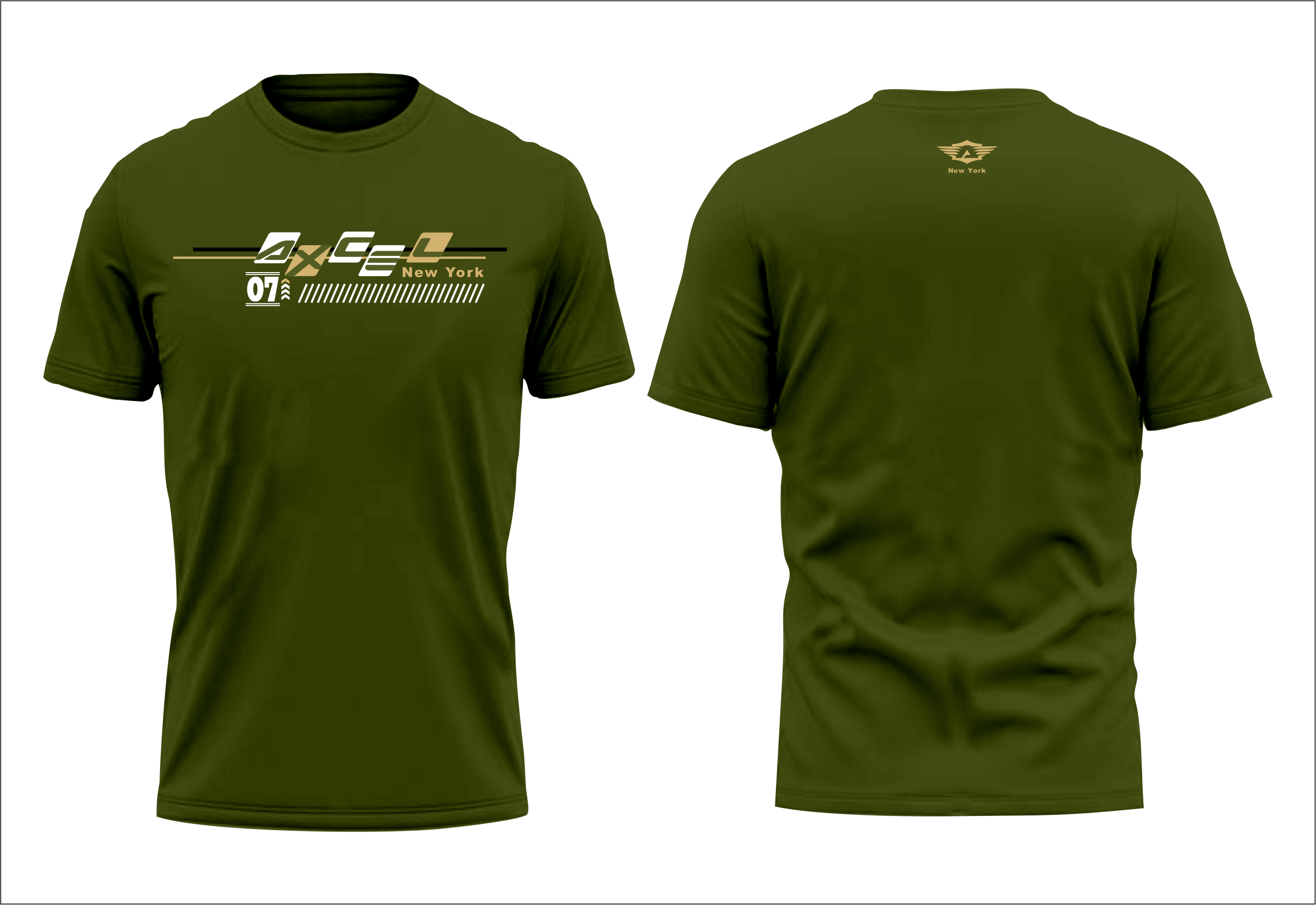 Axcel Center Line T Shirt TWRB