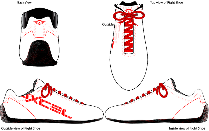 Axcel Ergo Low Cut Shoes