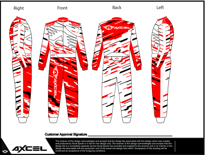 CIK Axcel Torino Suit RWB
