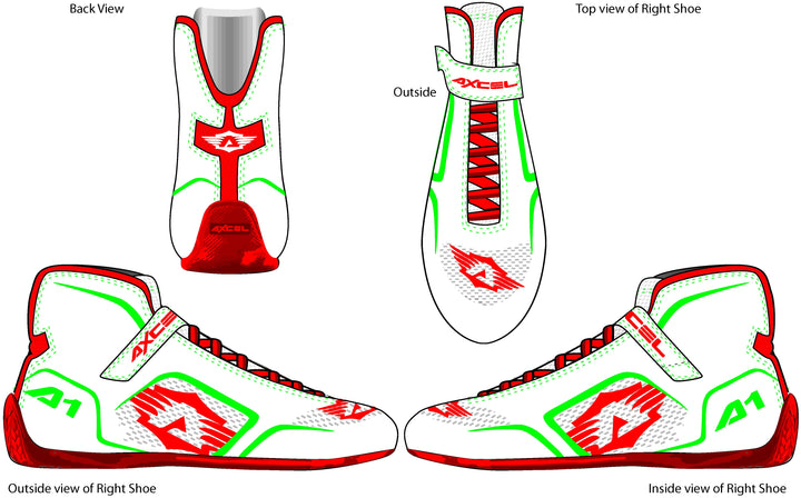 Axcel A1 High Top Shoes