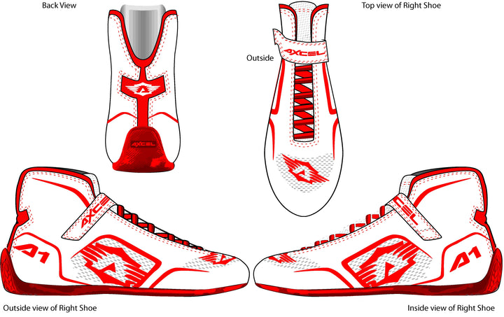 Axcel A1 High Top Shoes
