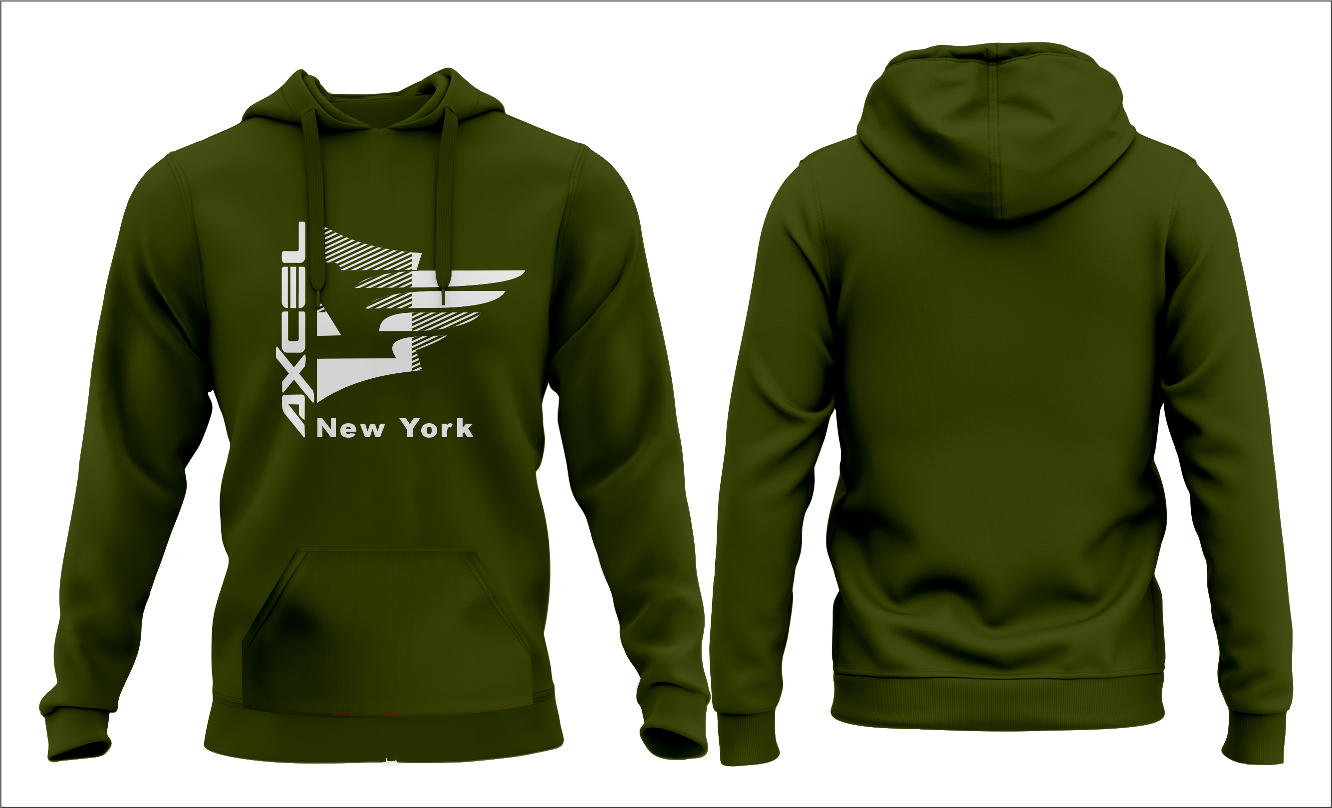 Axcel NY Half Wing Hoody HFGB