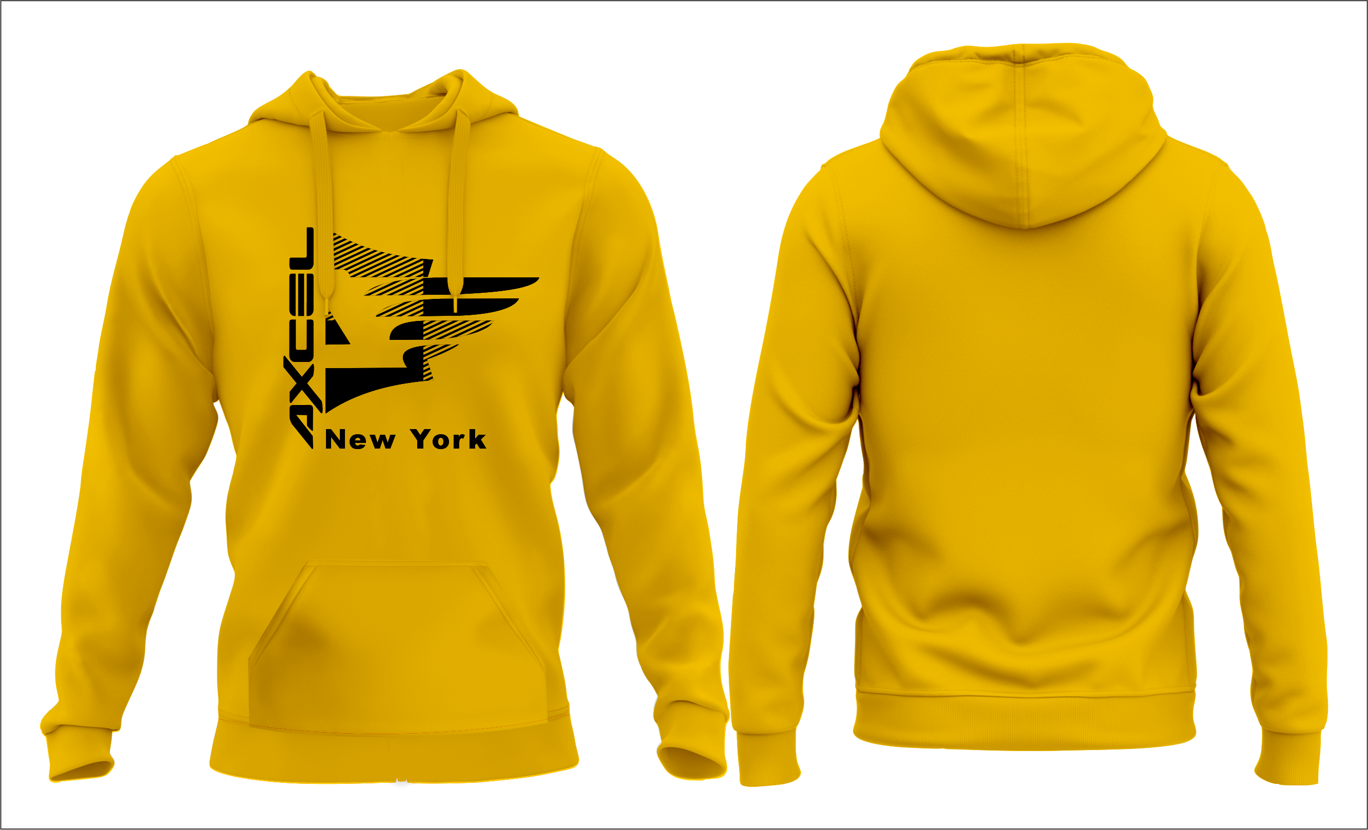 Axcel NY Half Wing Hoody HFGB