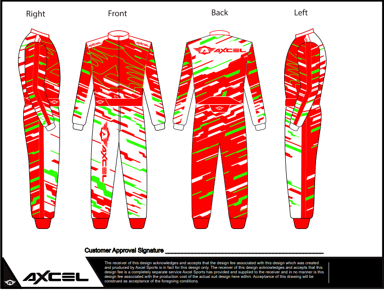 CIK Axcel Torino Suit RWFG