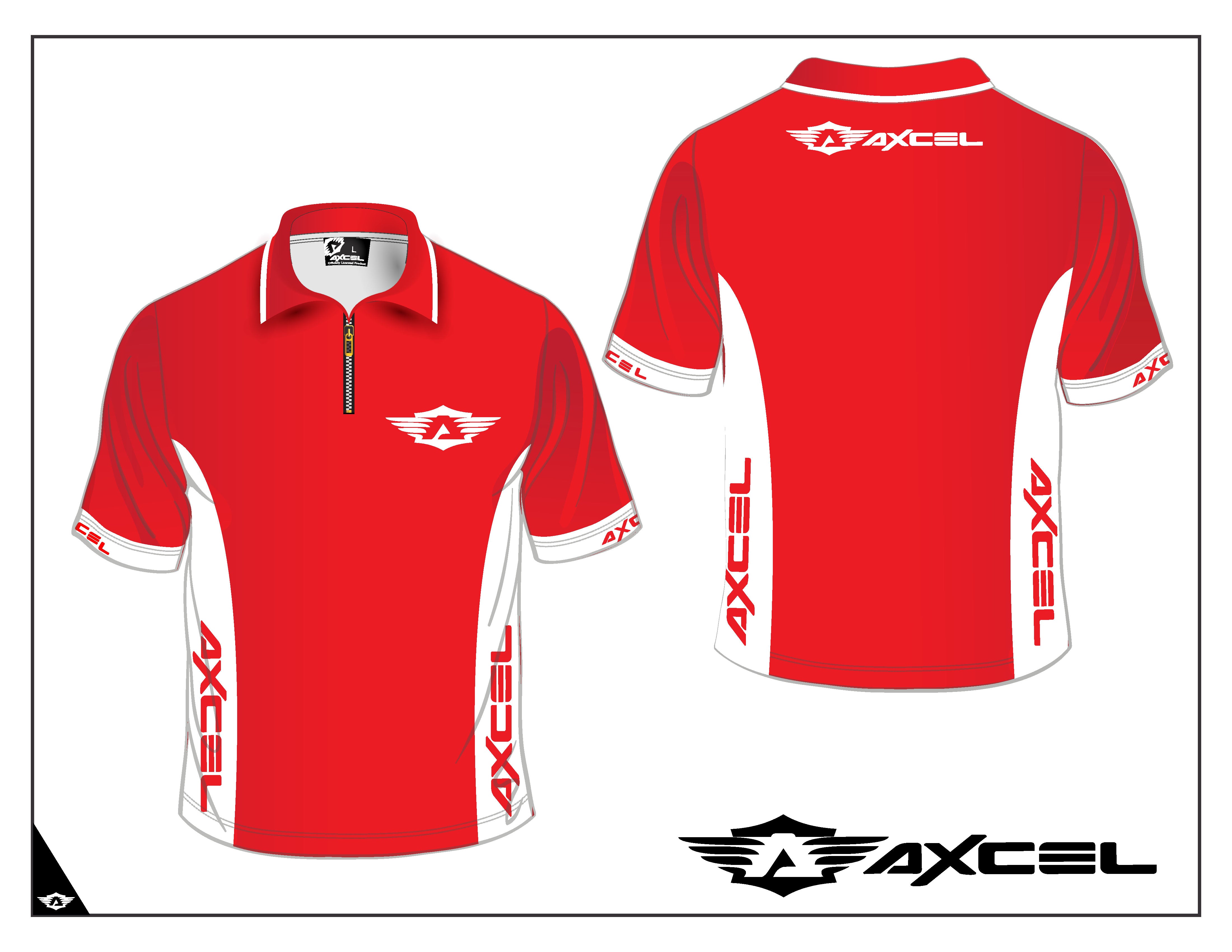 Axcel Quarter Zip Polo