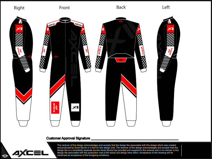 CIK Axcel Xtreme II Suit BRW