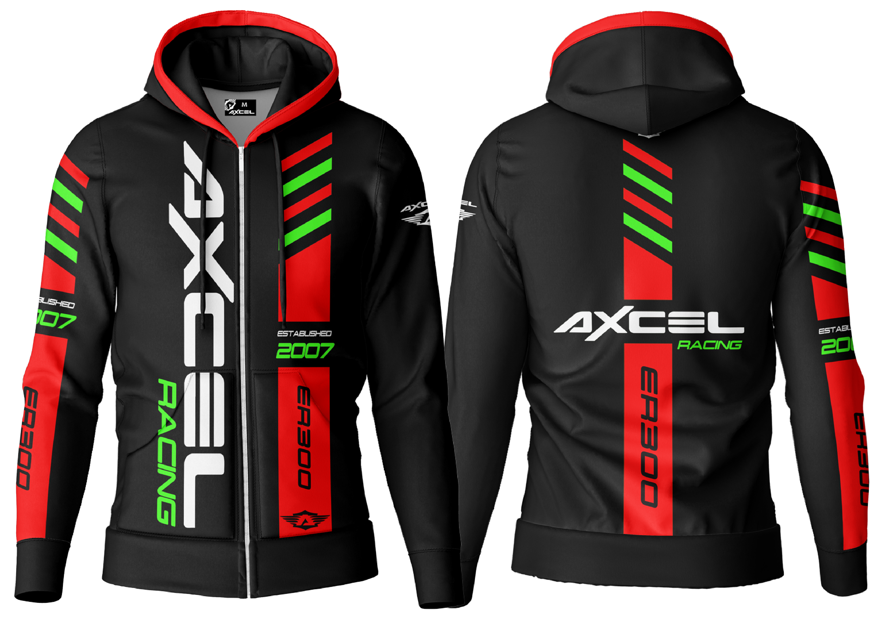 Axcel Racing ER300 Hoody BRG