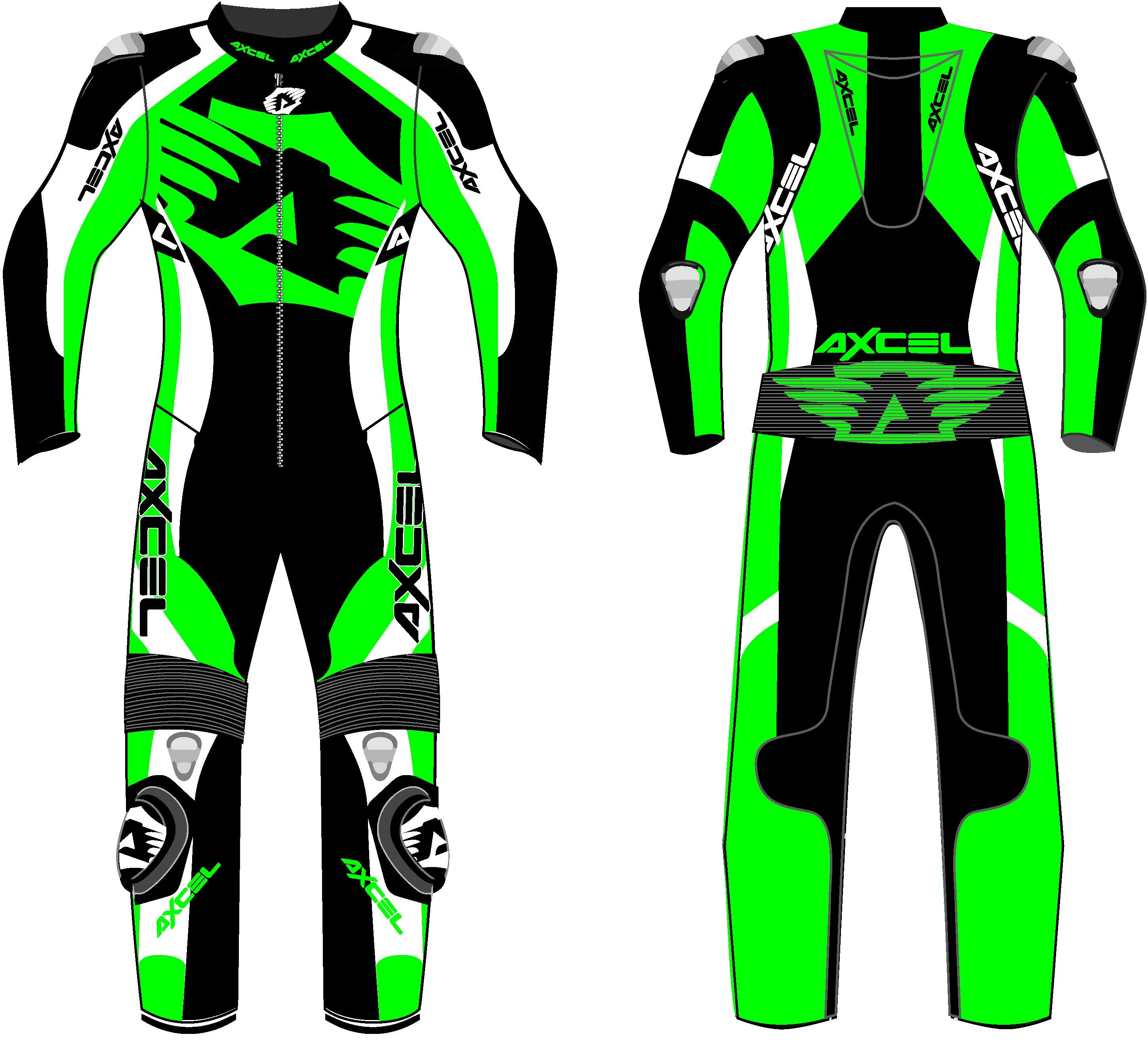 Axcel Logo Motorcycle Suit