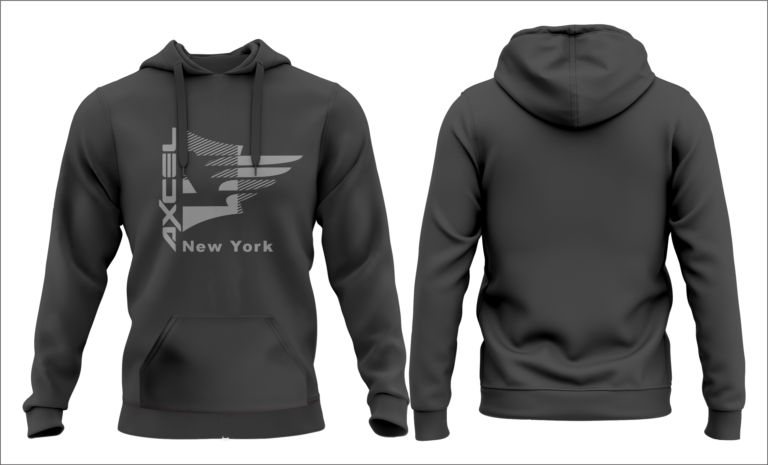 Axcel NY Half Wing Hoody HFGB