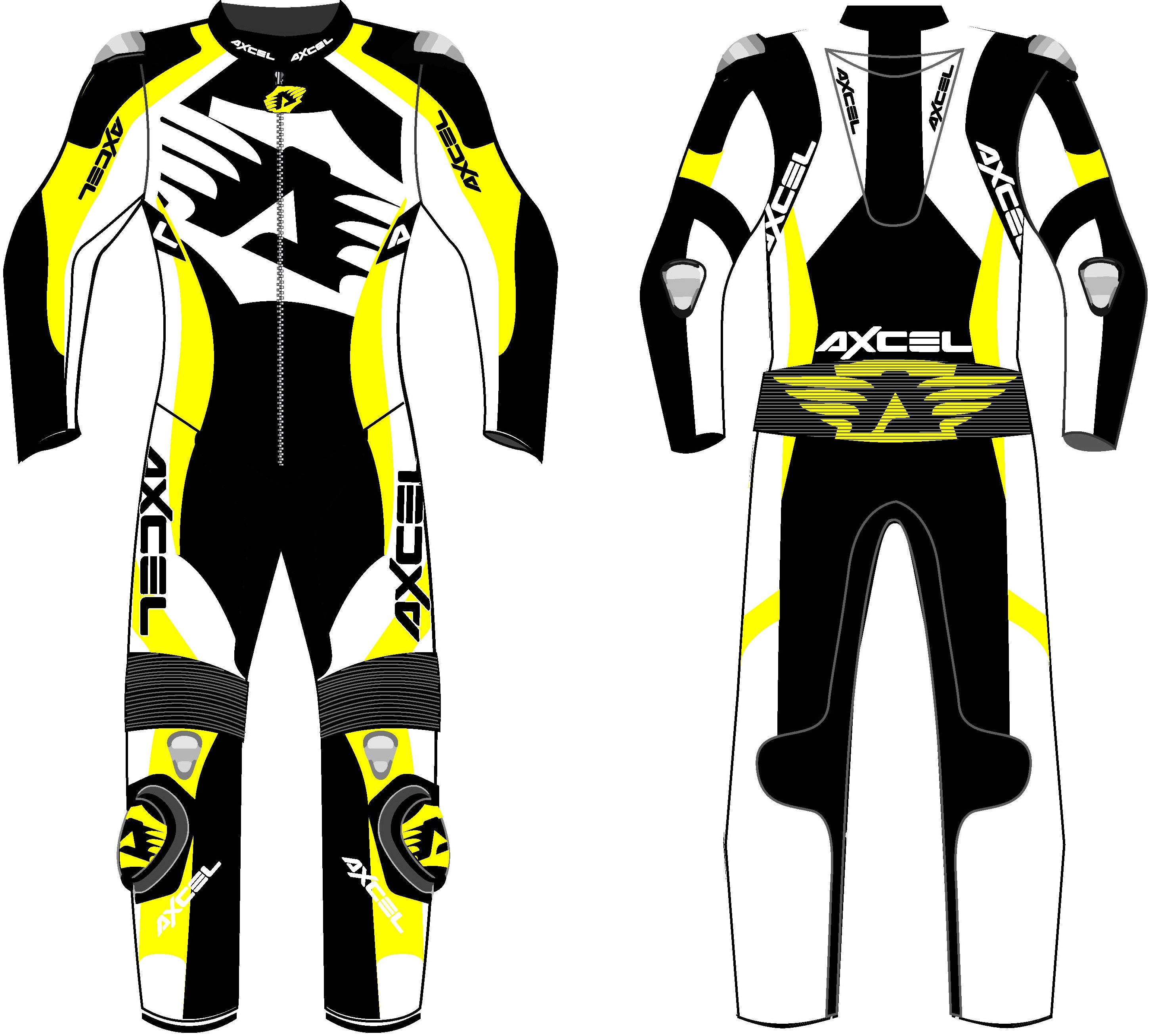 Axcel Logo Motorcycle Suit